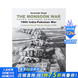 Monsoon 预售 年印巴战争 War 正版 风战争：年轻军官回忆 英文人文历史 季 进口书 1965 原版 The
