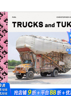 【现货】霓虹铁骑：南亚装饰车辆图鉴 Trucks and Tuks  原版英文摄影作品集人文景观 Chrisher Herwig 人文景观 正版进口书
