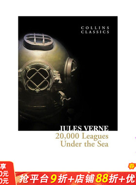【预售】【Chartwell Classics】Twenty Thousand Leagues Under the Sea，海底两万里英文原版 英文世界文学 正版进口书籍
