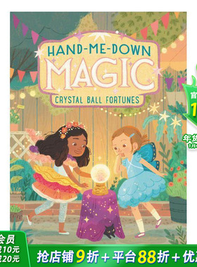 【现货】传下来的魔法2:水晶球财富 Hand-Me-Down Magic 2: Crystal Ball Fortunes 英文儿童分级章节桥梁故事书 进口童书