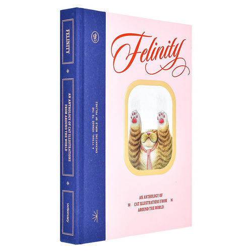 【预售】英文原版 猫的特性:世界各地的猫咪插画集 Felinity:An Anthology of Illustrated Cats from Around the World 进口书籍