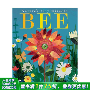 Nature‘s tiny 自然知识 现货 善优童书 微小奇迹 Bee 蜜蜂：大自然 miracle