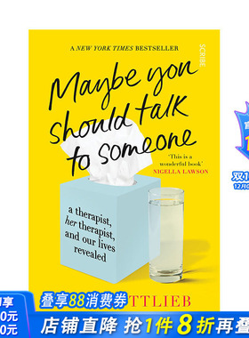 【现货】英文原版 也许你该找个人聊聊 Maybe You Should Talk to Someone 名人传记 正版进口图书画册 善优图书