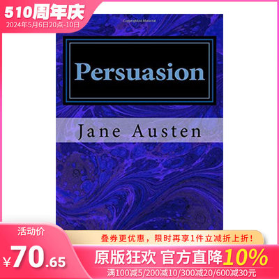 【现货】Persuasion，Collectors Library系列：劝导 英文原版图书籍进口正版 Austen, Jane 世界文学