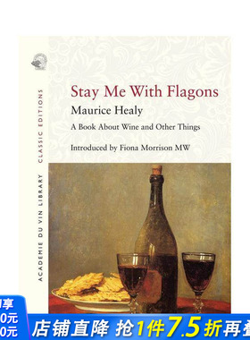 【预售】让我沉浸在酒壶之中 Stay Me with Flagons 原版英文餐饮生活美食 正版进口书