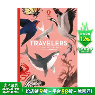 【现货】超*动物5:迁徙者 Super Animals:Travelers 精装儿童科普插画绘本 英文原版进口书