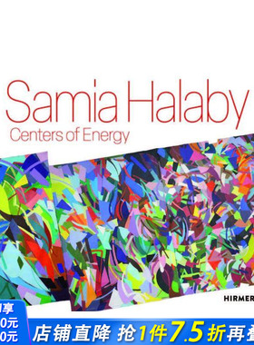 【预售】萨米亚·哈拉比：能量中心 Samia Halaby: Centers Of Energy 原版英文艺术画册画集 正版进口书