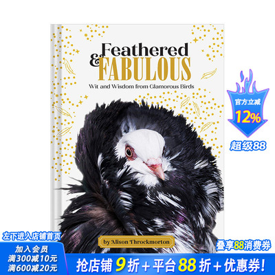 【现货】羽毛丰满 & 智慧惊人Feathered & Fabulous 鸟类品种百科图册 英文原版 科普彩图华丽的群族