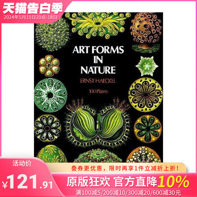 【现货】【善优原版】Art Forms in Nature，自然界的艺术形态 英文原版图书籍进口正版 Ernst Haeckel 社会科学