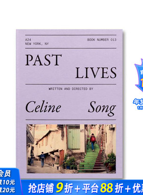 【预售】【A24电影剧本集】过往人生 【A24 Screenplay Collection】Past Lives Screenplay 英文生活 A24 席琳·宋 正版进口书