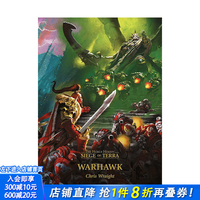 【预售】英文原版 战锤:荷鲁斯之乱（卷6） Warhawk: The Horus Heresy: Siege of Terra, Book 6 英文文学小说 进口原版书籍
