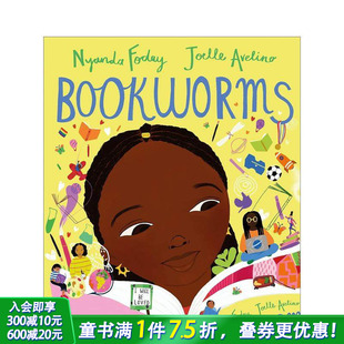Foday 前伯明翰青年桂冠诗人Nyanda 书虫 Bookworms 进口童书 英文儿童插画故事绘本 预售