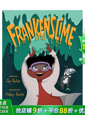 【现货】科学怪人和胶体怪物Frankenslime 4-8岁儿童趣味科学故事绘本 英文原版 想象力创造启蒙 Ashley Belote【善优童书】