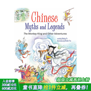 Yee 善优童书 Chinese Legends 中国神话传说故事 and 英文原版 Myths 亲子英语儿童进口绘本 Patrick 现货