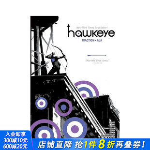 AJA 原版 预售 选集 英文漫画书 PRINTING 新印刷 正版 OMNIBUS FRACTION NEW 鹰眼 进口图书 HAWKEYE