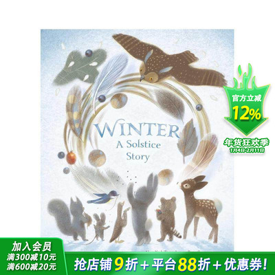 【预售】冬至的故事 Winter: A Solstice Story 原版英文儿童插画绘本进口书