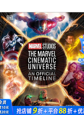 【预售】漫威电影宇宙官方时间表 Marvel Studios The Marvel Cinematic Universe An Official Timeline 英文影视 正版进口书