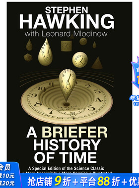 【现货】A Briefer History of Time 时间简史 英文原版小说
