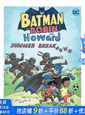 【预售】蝙蝠侠与罗宾与霍华德：夏日崩裂 Batman and Robin and Howard: Summer Breakdown 原版英文漫画书 正版进口书