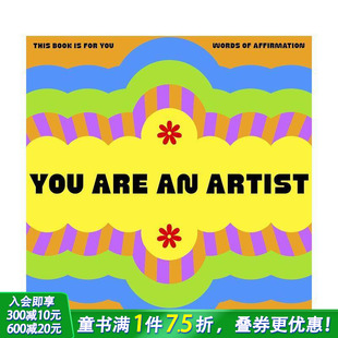 Ilori 进口童书 You Artist 泰特美术馆 你本就是艺术家：创意宣言 Are 英文儿童艺术启蒙绘本 跨界视觉艺术家Yinka 现货