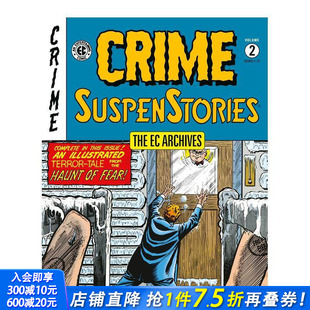 原版 EC档案： The 卷2 Archives 英文漫画书 Volume 犯罪悬疑故事 Suspenstories Crime 进口书 正版 预售