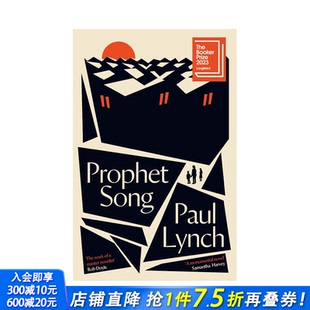先知之歌 善优图书 书籍 英文原版 预售 2023布克奖 小说 Song Prophet 进口原版 保罗·林奇Paul 平装 Lynch