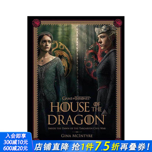 原版 龙之家族第二季 Game House 游戏 英文生活 权力 创作幕后设定集 Dragon the 进口书 正版 Thrones 预售