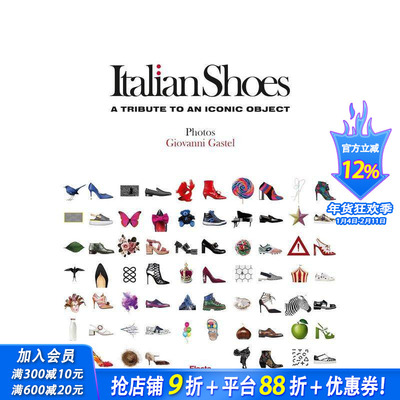 【现货】意大利名鞋图录英文原版Italian Shoes A Tribute to an Iconic Object