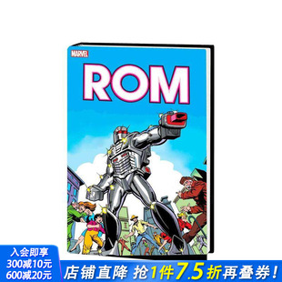 Omnibus ROM：原版 卷 Rom Years 英文漫画 Marvel 惊奇岁月总集 Original The 进口书 正版 米勒创刊号封面 预售