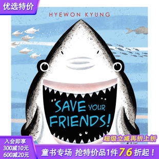 Kyung 人际关系 Your 朋友 英文原版 保存您 Save Friends 儿童绘本 图书籍进口正版 现货