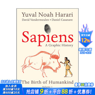 Sapiens 人类简史图像小说版 Graphic Novel 漫画社科科普 英文原版 现货