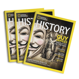 订阅 NATIONAL GEOGRAPHIC HISTORY 国家地理历史杂志 美国英文原版 年订6期 F077 年订6期