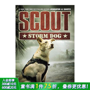 图书籍进口正版 儿童分阶阅读 Storm 风暴 狗 童子军 Scout Dog Shotz 英文原版 现货