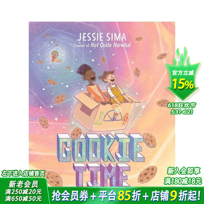 【预售】饼干时间 Cookie Time 英文儿童故事绘本 进口童书