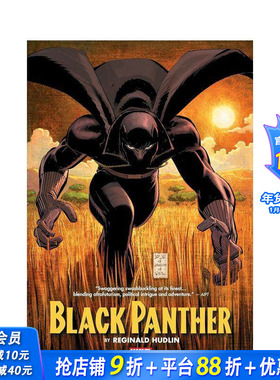 【现货】Marvel漫威 黑豹全集 by 雷吉·哈德 BLACK PANTHER BY REGINALD HUDLIN OMNIBUS 原版英文漫画书 正版进口书
