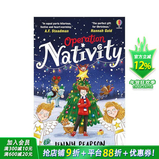 【预售】圣诞行动 Operation Nativity 英文儿童插画故事绘本 进口童书