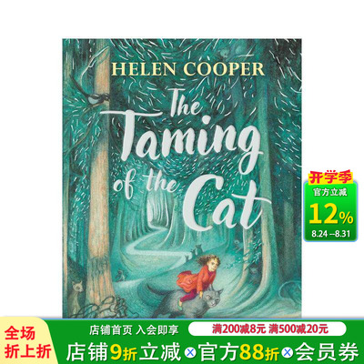 【现货】【卡内基得主Helen Cooper新作】猫的驯服 The Taming of the Cat 12岁+原版英文青少年读物故事小说 英语拓展进口书