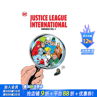 【预售】国际正义联盟 总集卷3 Justice League International Omnibus Vol. 3 原版英文漫画书 正版进口书