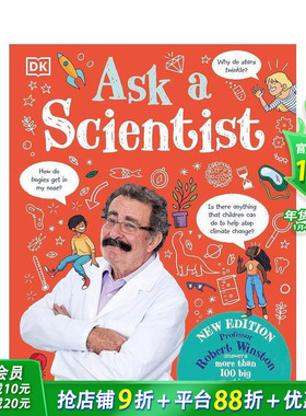 【现货】问科学家（新版） Ask A Scientist (New Edition) 英文儿童插画故事绘本 进口童书