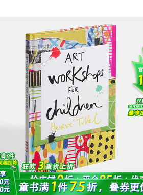 【预售】【Herve Tullet】英文原版 儿童艺术工作坊 Art Workshops for Children 儿童艺术启蒙 精装绘本 进口英语图书 善优童书