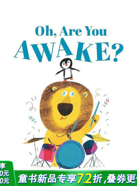 【预售】【英国插画师Jarvis】咦 你醒着吗？ Oh  Are You Awake? 英文儿童插画故事绘本 进口童书