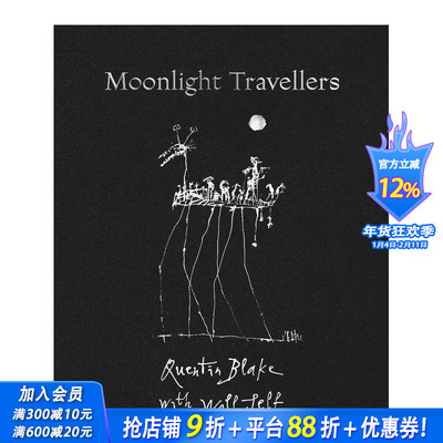 【现货】Moonlight Travellers  昆丁·布雷克X威尔·塞尔夫 英文原版文学艺术