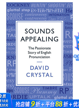 【预售】Sounds Appealing 听起来很动听:英语发音的故事 英文原版语言学习
