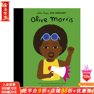 【现货】【小人物,大梦想】英文原版 奧利弗·莫里斯 Olive Morris: Volume 102 人物传记 英语儿童故事插画绘本 精装进口图书善优