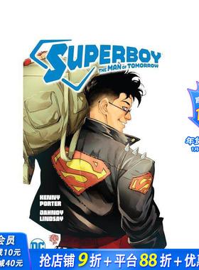 【预售】超级男孩明日之人 Superboy Man Of Tomorrow 原版英文漫画书 正版进口书
