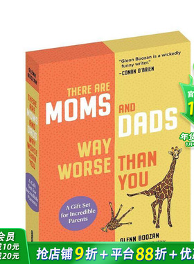 【现货】还有比你更糟糕的父母（一套2册） There Are Moms and Dads Way Worse Than You 英文儿童插画故事绘本 进口童书