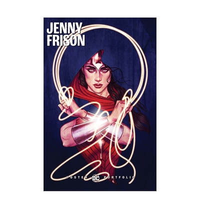 【预售】英文原版 DC海报作品集：珍妮·弗利森 DC Poster Portfolio: Jenny Frison 正版原版进口图书插画集 DC comic