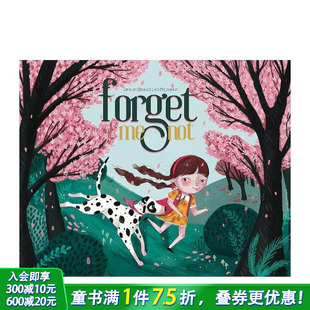 Forget 勿忘我 Not 进口童书 英文儿童插画故事绘本 现货