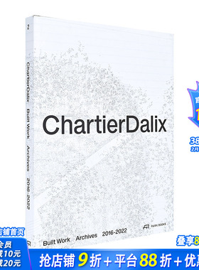 【预售】法国Chartier Dalix建筑事务所.建筑作品 Chartier Dalix. Built Work 原版英文建筑设计 正版进口书