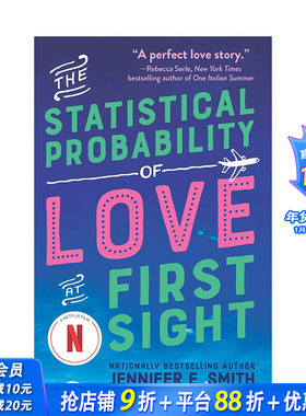 【预售】一见钟情的统计概率 The Statistical Probability of Love at First Sight 原版英文文学小说 正版进口书